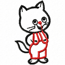 Cats Embroidery Design 9 Cats Embroidery Design 9